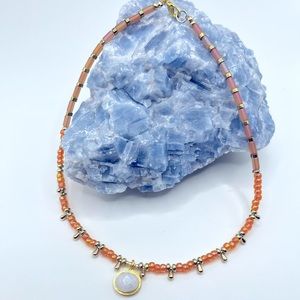 Moonstone necklace